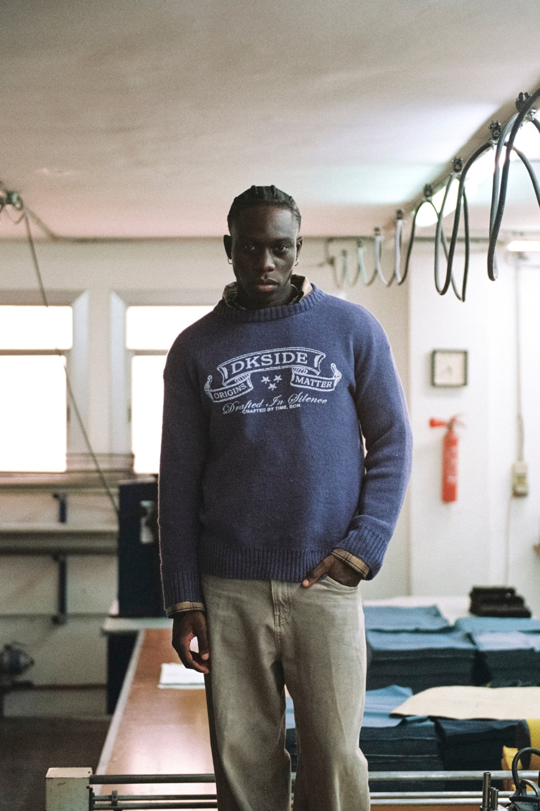 ORIGINS KNIT BLUE