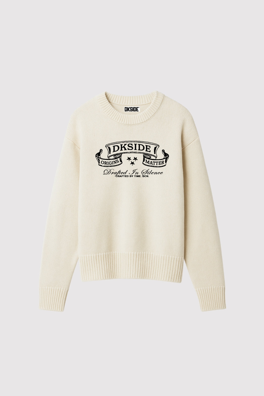 ORIGINS KNIT OFF-WHITE