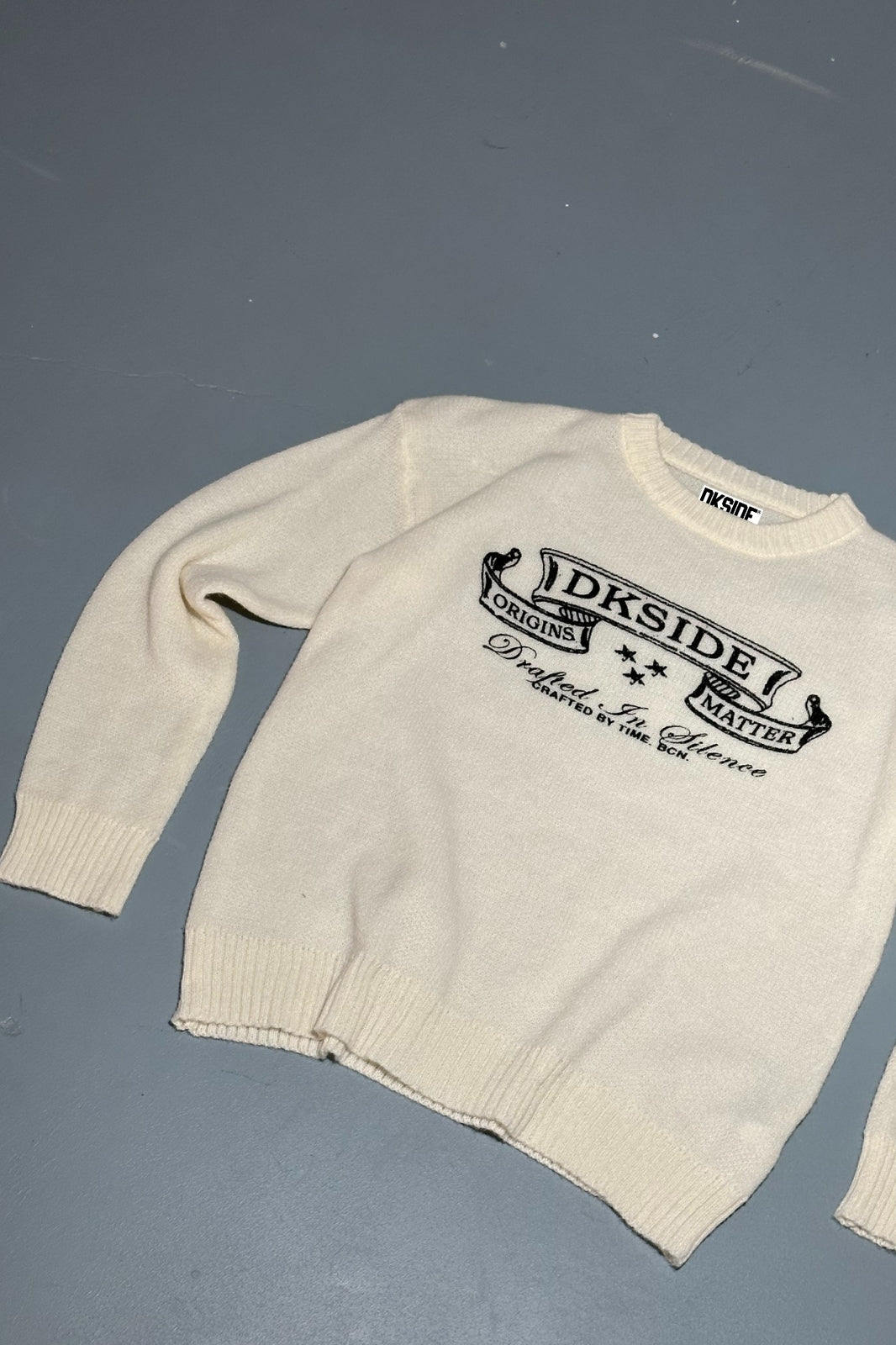 ORIGINS KNIT OFF-WHITE