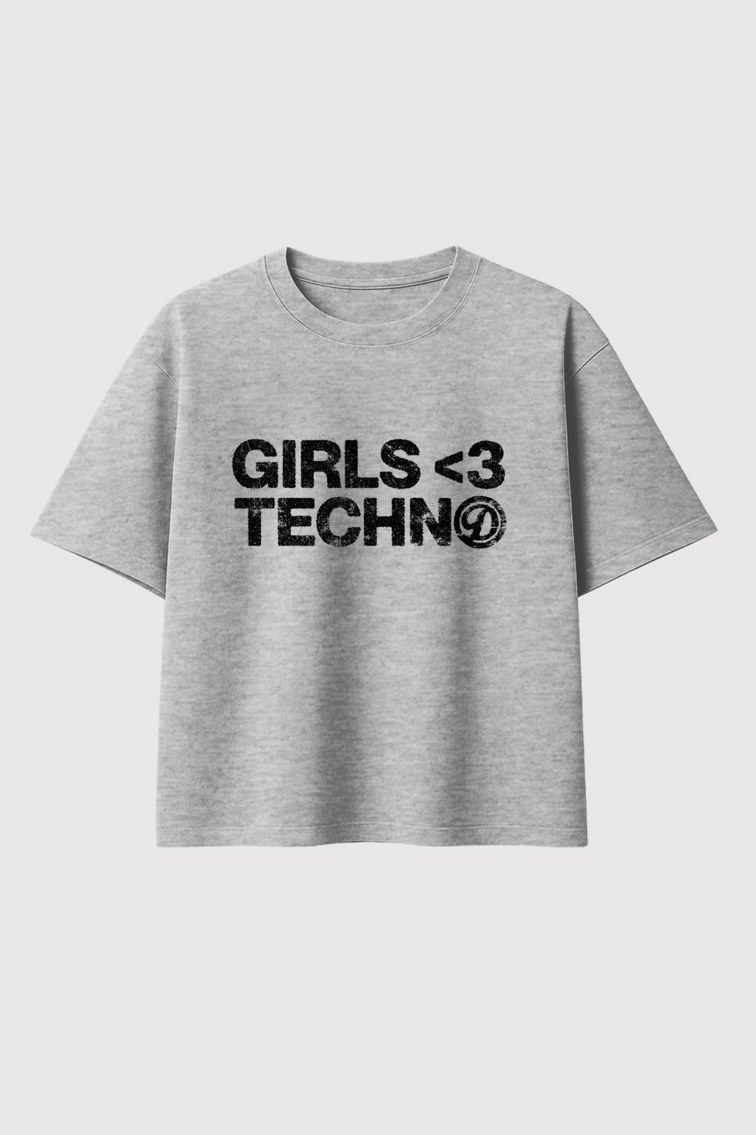 GIRLS <3 TECHNO TEE