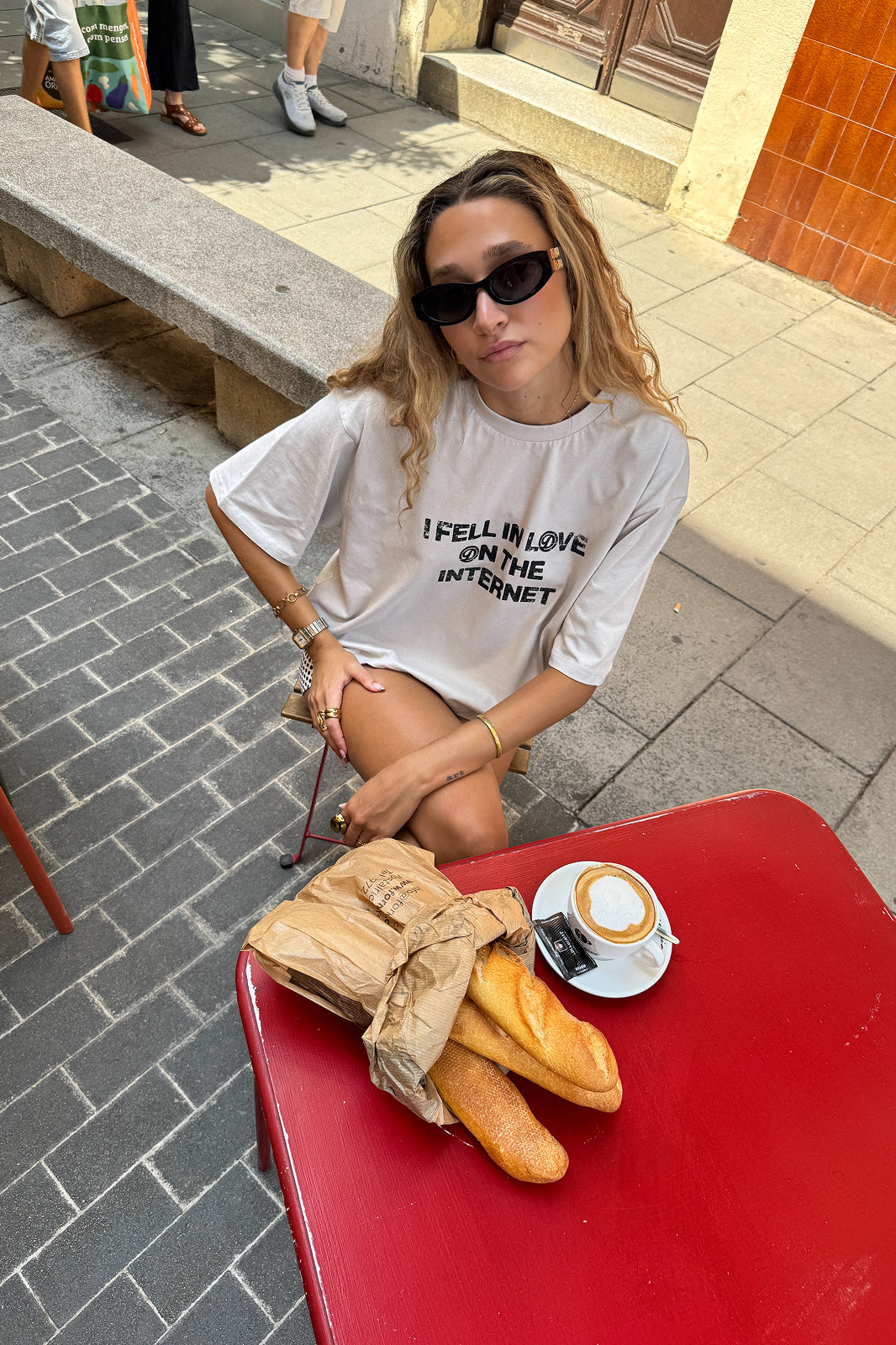 I FELL IN LOVE ON THE INTERNET TEE