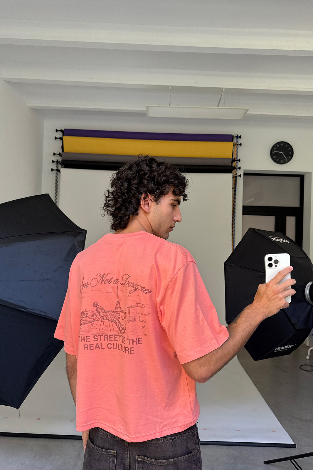 VIRGIL ABLOH SALMON TEE