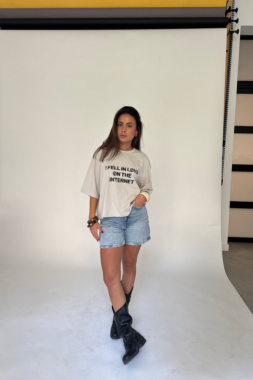 I FELL IN LOVE ON THE INTERNET TEE
