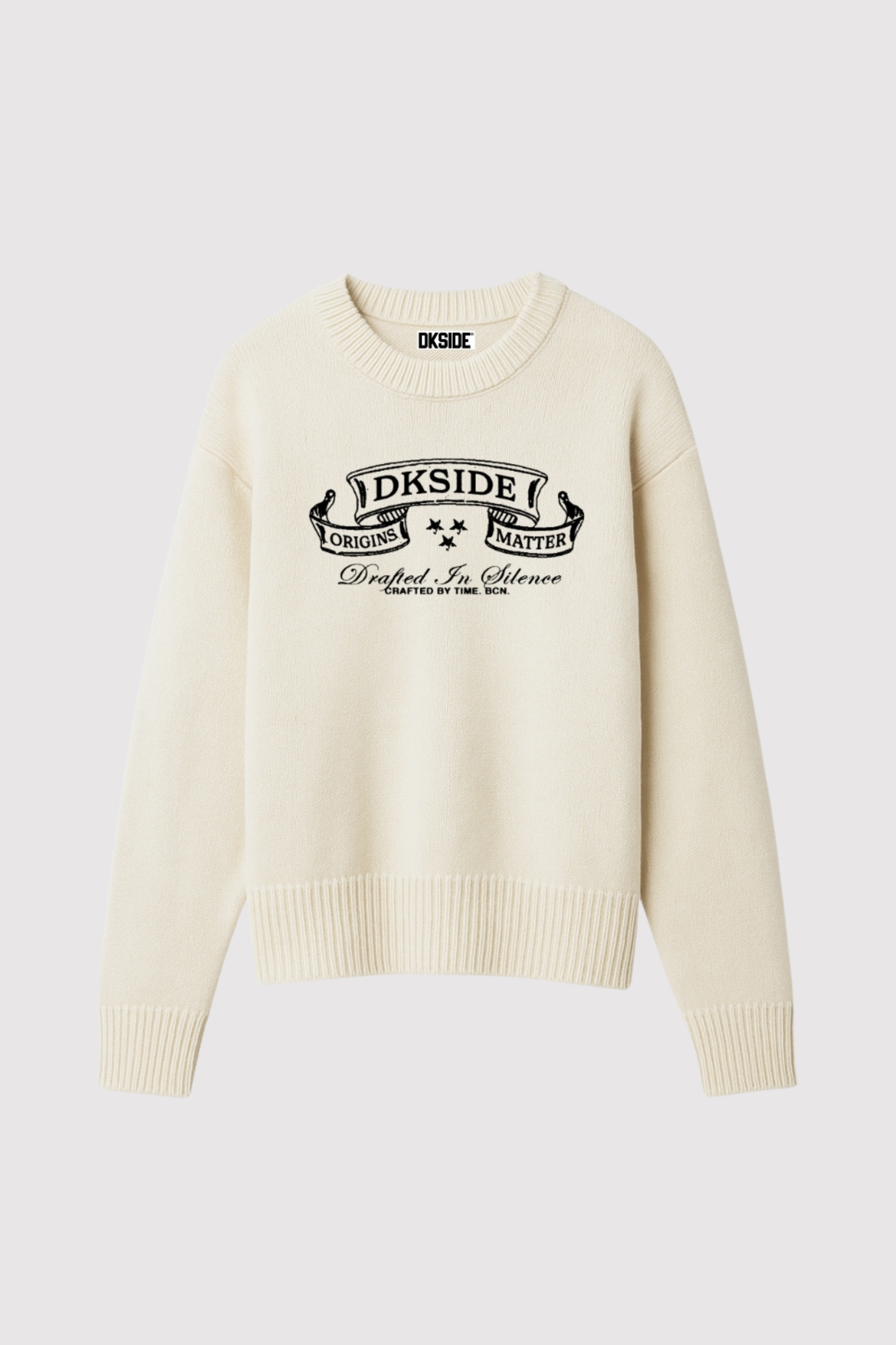ORIGINS KNIT OFF-WHITE