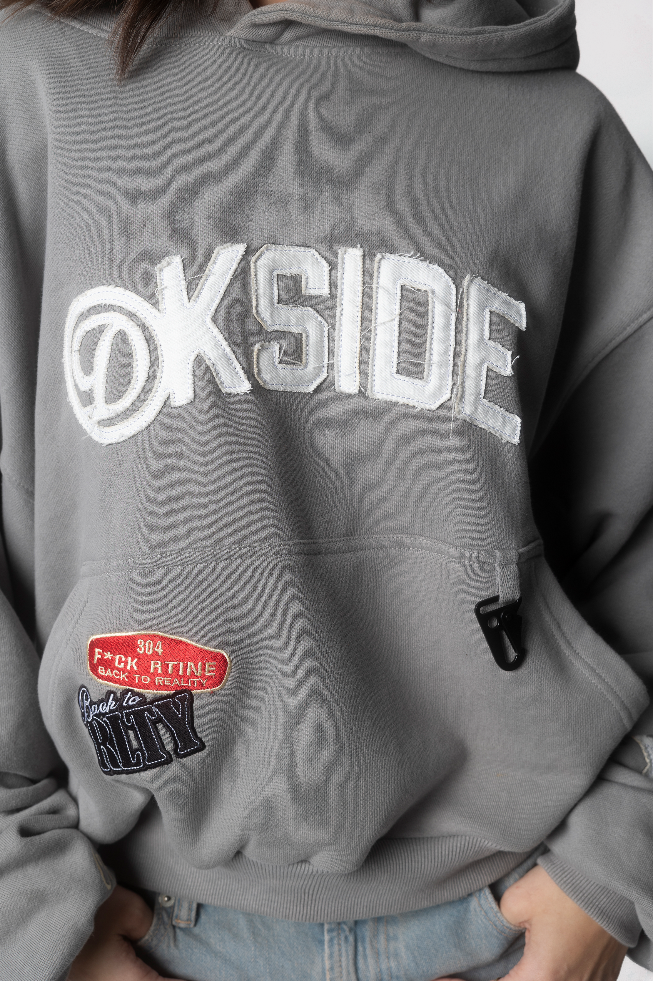 GREY ORIGINS HOODIE