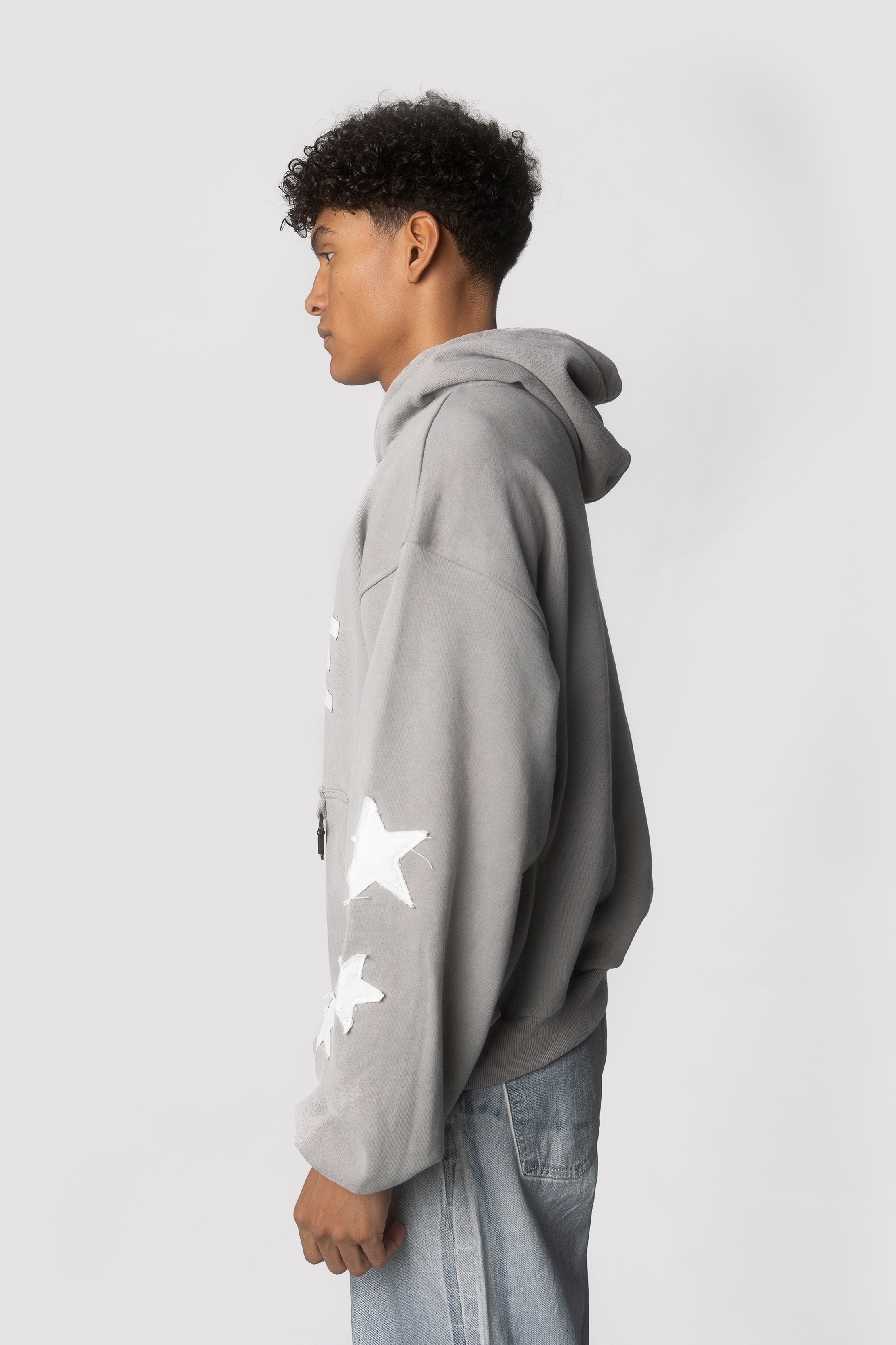 GREY ORIGINS HOODIE