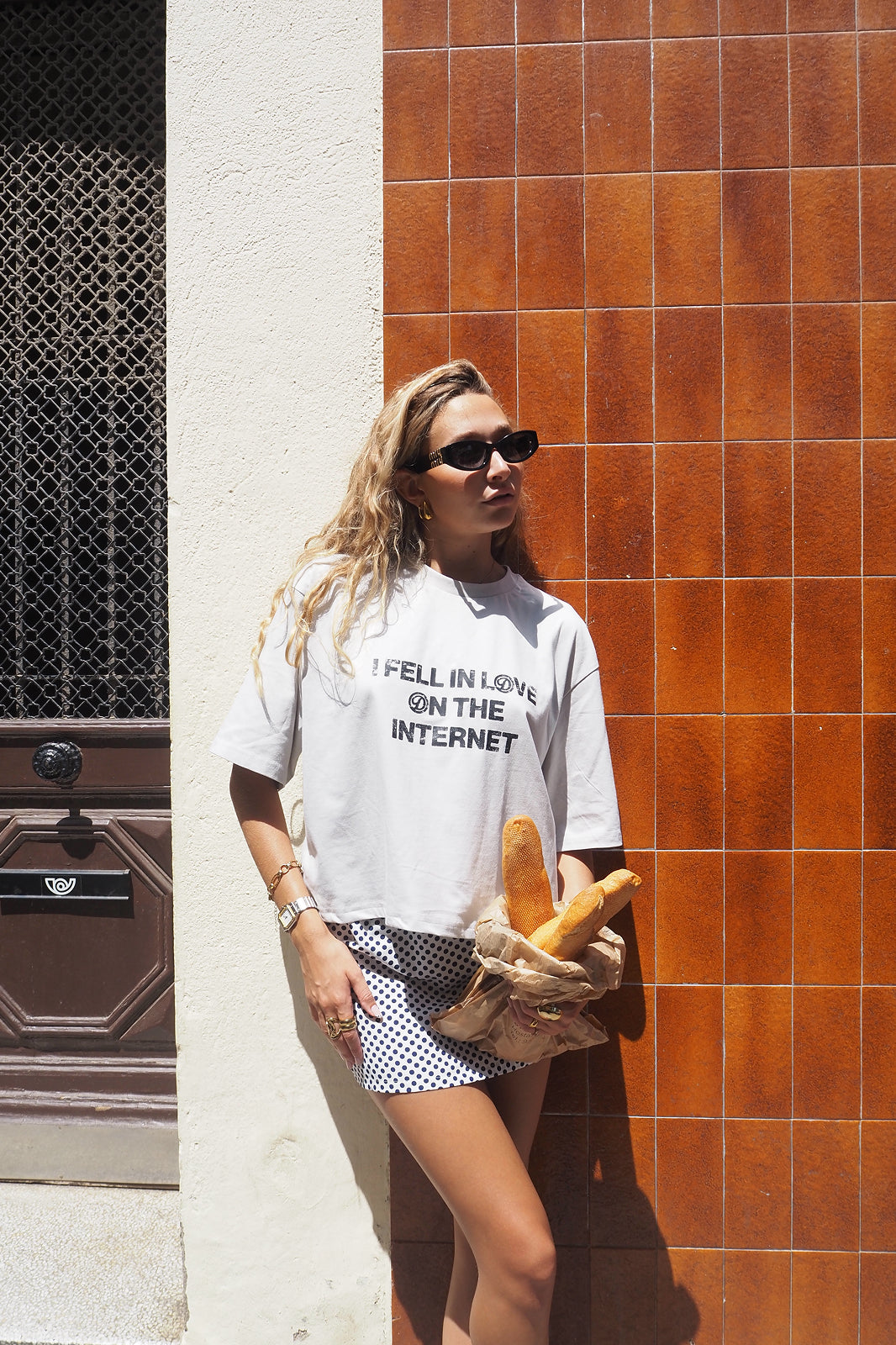 I FELL IN LOVE ON THE INTERNET TEE
