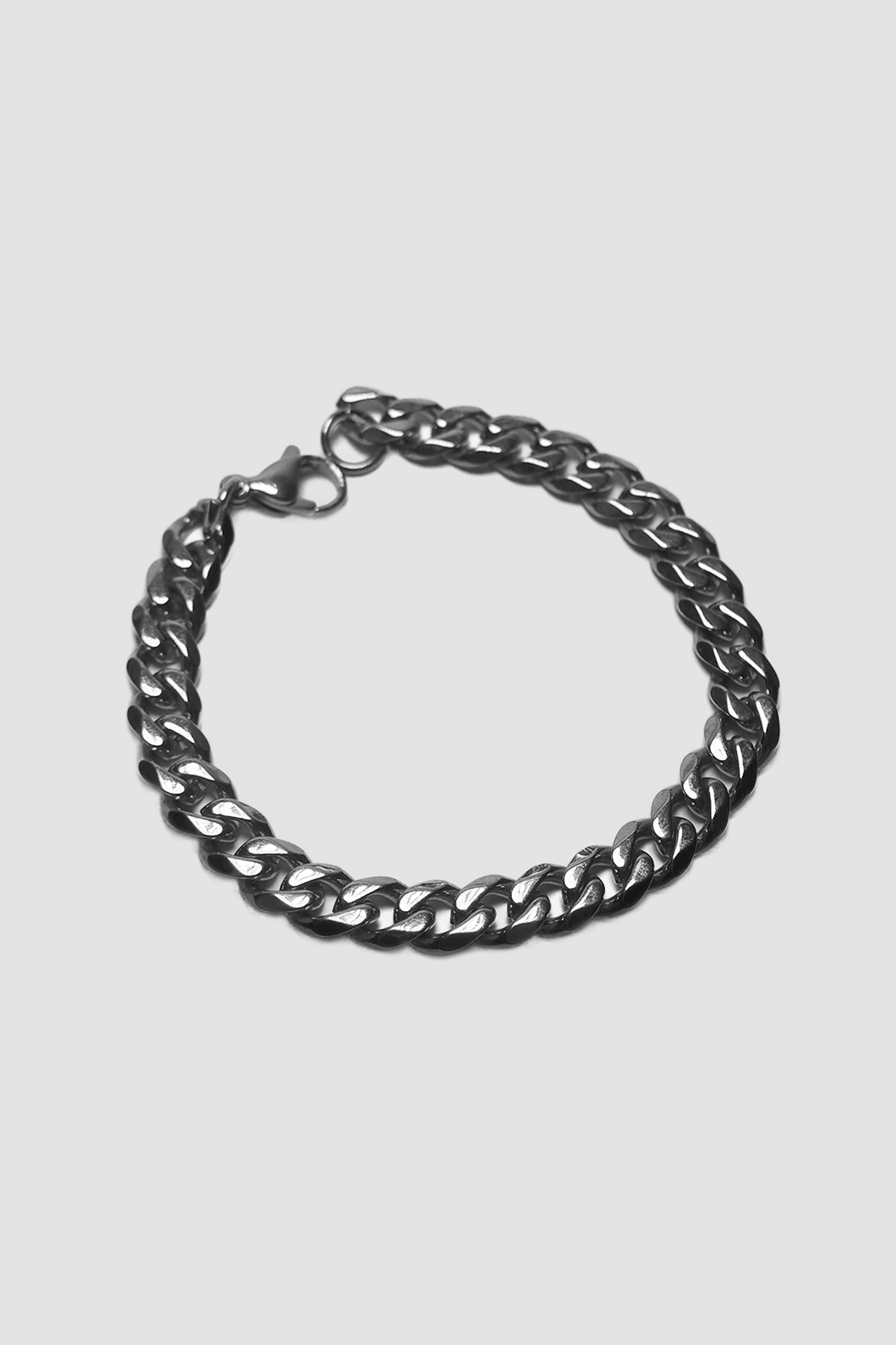 SILVER CUBAN BRACELET